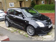 Gedi Junction: 2008 Black Suzuki Swift Modified